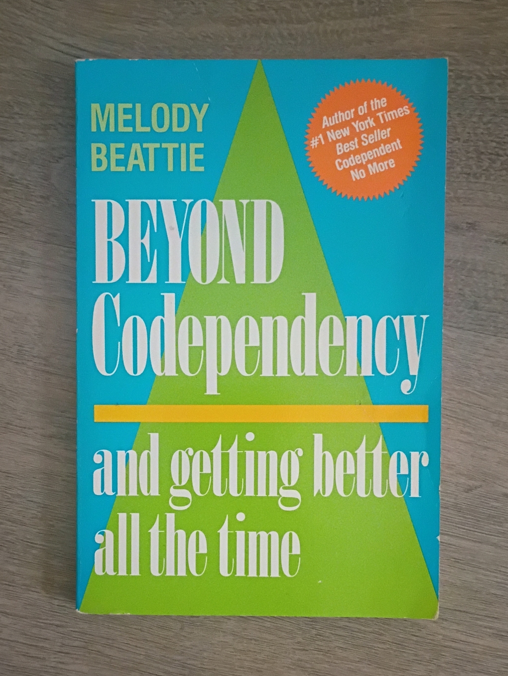 Beyond Codependency by Melody Beattie - Teal & Lime Paperback